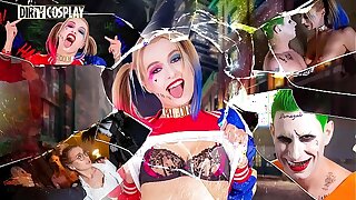Improper COSPLAY - Harley Sinn Increased by The Nonconforming Chubby Cock Of Mister J. (Brad Knight & Natalia Starr)